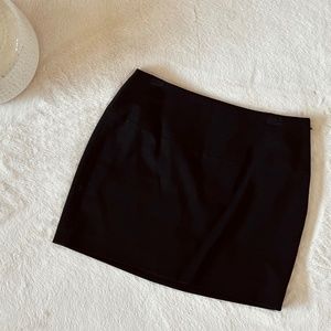 Express Business Casual Black Mini Skirt